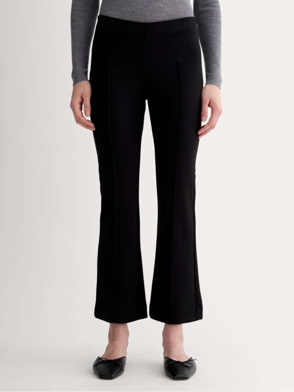 Everlane Black Dream Kick Flare Pants